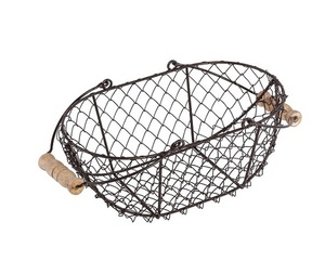 Metal Fruit <b>Basket</b> Top Selling Decorative Wholesale Iron <b>Wire</b> <b>Basket</b> Classic Stylish Fruit <b>Basket</b> - Product Image 4