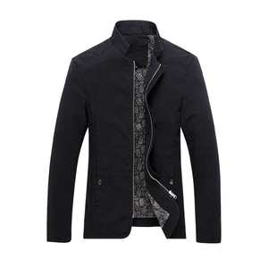 Chaqueta de Motociclista de Cuero Genuino para Hombre, Estilo Casual de Invierno, Corte Ajustado, Cuello en V, Cierre de Cremallera - Product Image 6