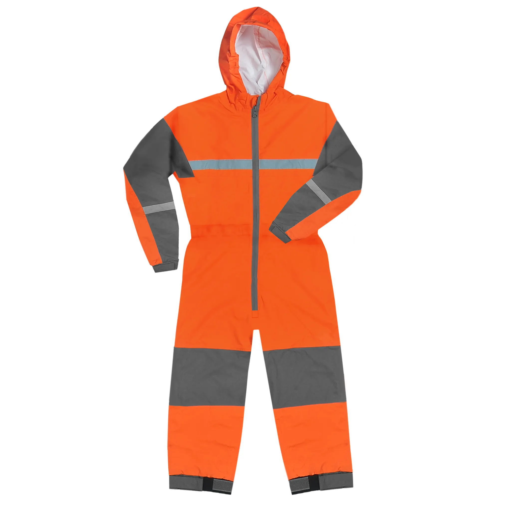Customizable High Quality Kids Coverall Waterproof Trail Suit Rain Wear Set Overall for Children Teenagers Wholesale