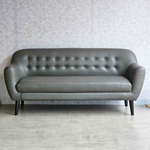 Sofá Chesterfield de Tres Plazas SFB68087, 190x75x86cm, Tapizado en Cuero PU, Extensible, para el Hogar - Product Image 3