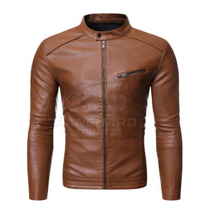 Veste en cuir pour homme automne-hiver, veste en cuir pour homme de la meilleure qualité, veste en cuir véritable pour homme - Product Image 2