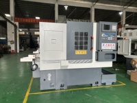 Haute qualité 2 axes vitesse rapide CNC tour Machine horizontale incliné lit tour prix usine Tornos Machines