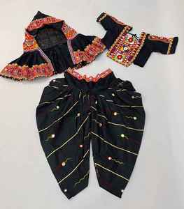 Dernière tenue de créateur à la demande Chemisier Dhoti en coton suisse le plus vendu Kedia With Cap Embellished Design Work for Sale - Product Image 5