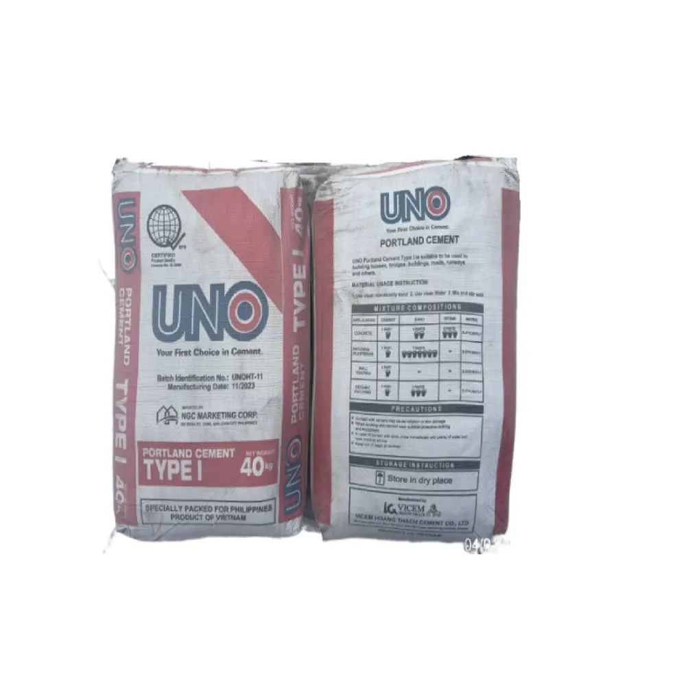 Specializes in trading construction materials in Vietnam - UNO Portland cement type ASTM C150 Whosale in bulk