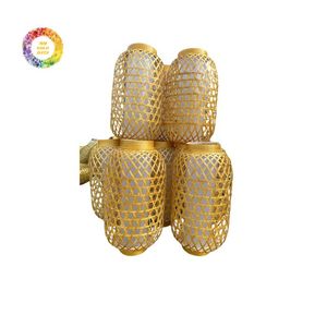 Suspension en osier vietnamien-Lampe de style bohème pour espaces couverts intérieurs et extérieurs - Product Image 3