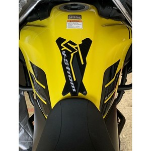 Kit di 3 Adesivi Personalizzati per Protezione Serbatoio Moto, per Suzuki V-Strom 650 (2017-2025), per Decorazione - Product Image 5