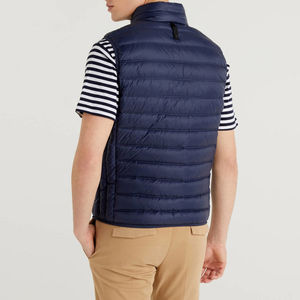 Men's Winter <b>Casual</b> Sports Vest Thickened Down-Filled Sleeveless Jacket Canvas Fabric Warm Outdoor Use OEM Service Available - Product Image 4