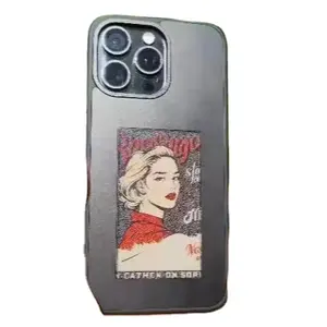 2024 NEW E Ink Screen Display Cute Case 360 Bumper Premium Shockproof probably Smart Mobile Phone Case For iPhone 14 15 PRO Max
