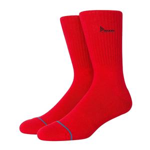 Men's Athletic Spandex/Nylon <b>Socks</b> Thin Long Crew High Eco-Friendly Breathable Jacquard Casual Design for <b>Winter</b> Season - Product Image 1
