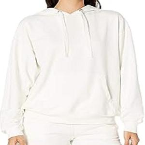 2023 femmes Logo personnalisé hauts de gymnastique coton pull à capuche sweat solide motif imprimé coupe ample conception d'hiver - Product Image 2