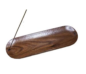 Quemador de incienso/bandeja de madera para cenizas, decoración del hogar, soporte para quemar incienso moderno para decoración del hogar - Product Image 1