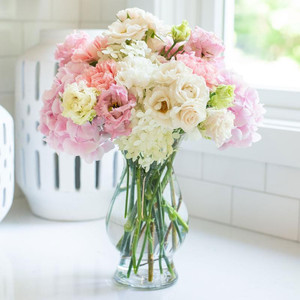 VMA1061 - Bella Vintage Floral <b>Vase</b> - 10.6 - Product Image 4
