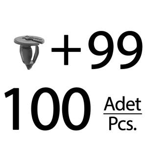 Clips de fixation pour Opel et Renault - 100 pièces - Product Image 1