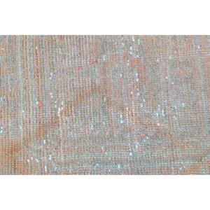 พรมวินเทจสไตล์ตุรกี ขนาด 1.8x10.7 ฟุต สีขาวแดงลายตาราง - Product Image 5