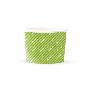 Vasos de Cartón Compostables P2P de 180cc - Personalizados, Biodegradables y Resistentes al Agua con Fondo Completo - Product Image 1