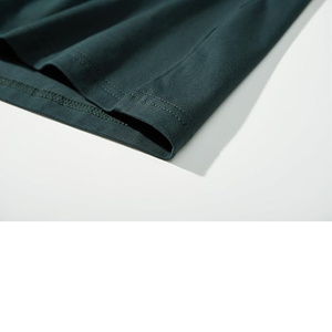 Camiseta de hombre ajustada personalizada hombro caído calidad de lujo al por mayor tela de Punto ligero de secado rápido nuevo diseño cuello redondo - Product Image 5