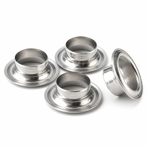 Anelli e <span class=keywords><strong>occhielli</strong></span> in alluminio antiruggine <span class=keywords><strong>da</strong></span> 12mm e 23mm per teloni in PE, <span class=keywords><strong>tende</strong></span>, teloni impermeabili, anelli passacavo in metallo resistenti - Product Image 1