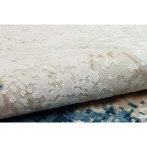 Alfombra Moderna Multicolor Netline PR008, 60% Viscosa, 40% Acrílico, 80x150cm, 14.1kg, para Dormitorio, Estudio y Habitación Infantil - Product Image 3