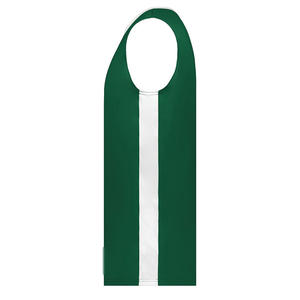 Jersey Basket Unisex Custom 2026 Rajutan Poliester Pakaian Olahraga Kasual Gaya Dewasa Warna Plus Size Tank Top Pria - Product Image 6