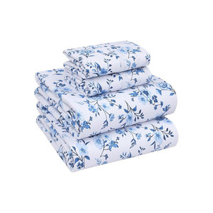 Ensemble de literie 100% coton imprimé de fleurs ensemble de literie de luxe King Size fabricant indien - Product Image 2