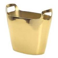 Seau porte-bouteilles de bière en acier inoxydable, finition dorée, le plus vendu, pour fêtes, hôtels, bars à domicile, capacité 5L, design moderne et luxueux