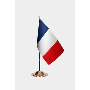 Drapeaux de bureau imprimés numériquement pour la décoration en France - Product Image 2