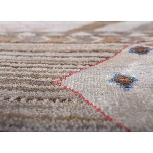 พรมไหมพรมผสมไหมไผ่สีน้ำตาลเบจ แมนชาฮ่า ลายเรขาคณิต รูปทรงสี่เหลี่ยมผืนผ้า สำหรับห้องนั่งเล่น วัยรุ่น และทางเดิน รุ่น Les-2389 - Product Image 3