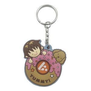 OEM Manufacturer Plastic <b>Anime</b> <b>Keychain</b> Keyring Cute Rubber PVC Custom Logo Soft 2D 3D Custom Packing Zinc Alloy USA - Product Image 4