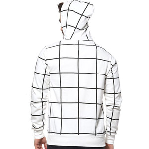 Sudaderas con capucha de algodón para hombre, ropa de invierno de buena calidad con forro polar, rayas personalizadas, bolsillos frontales - Product Image 2