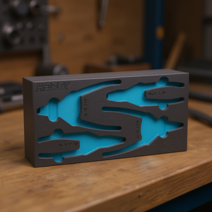 Inserto de Espuma Suave de 2 Componentes Hazet para Cajas de Herramientas - Modelo 163-124/4 - Product Image 3