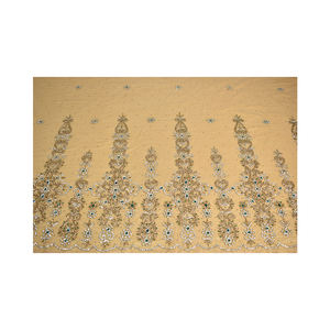 Nouveau tissu de luxe de créateur pour femmes robes et robes de mariée robe de soirée tissu perlé - Product Image 1