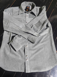 Camisas de Cuero Genuino para Hombre, Diseño Transpirable, Personalizables, Venta al por Mayor, Nueva Colección Premium - Product Image 3