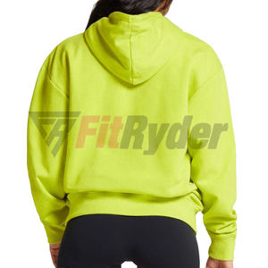 2024 nouveauté femmes décontracté imprimé motif sweat à capuche col boutonné hiver saison tailles 6XL OEM Service tarif de gros - Product Image 4