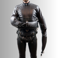 Veste droite ajustée en cuir de vache décontractée pour homme, fermeture éclair, chauffante, respirante, écologique