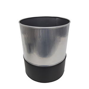 Maceta de hierro para decoración del hogar de lujo Extra grande con recubrimiento en polvo duradero, hecha a mano, 2 piezas, jardín interior y exterior - Product Image 1