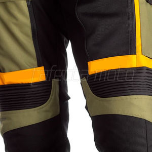 กางเกงมอเตอร์ไซด์ขายาวสำหรับใช้กลางแจ้งกางเกงมอเตอร์ไซด์สีทึบ - Product Image 5