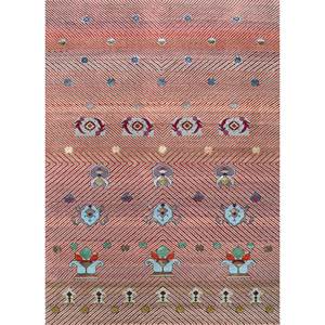 Tapis en laine et soie de bambou noué à la main Weaver Art Reserve gris et noir, motif géométrique pour usage domestique - Les-5074 - Product Image 1