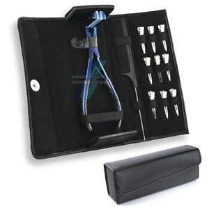 ชุดอุปกรณ์ต่อผมทำจากสเตนเลสสตีลชุดเครื่องมือสำหรับต่อผม - Product Image 1