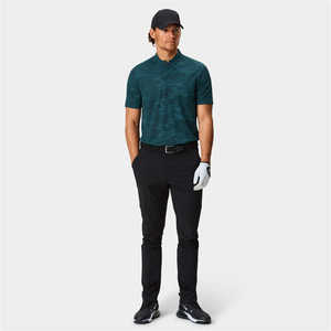 2025 OEM diseño personalizado 88% poliéster 12% Spandex camiseta de Golf de secado rápido para Polo para hombres nuevos patrones de sublimación tela de lona - Product Image 6