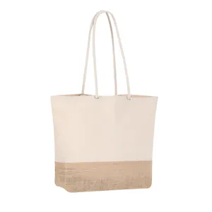 Borse Promozionali Sostenibili in Juta e Cotone Bitalex, Gadget Ecologici - Product Image 1