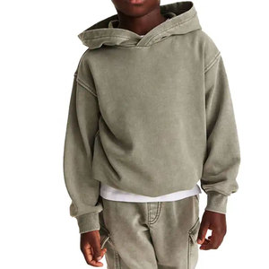 Chándal lavado con ácido personalizado para hombre, elegante, cómodo, holgado, servicio de ropa deportiva de alta calidad directo de fábrica de Hamza Apparels - Product Image 4