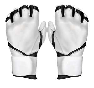 Gants de frappeur de baseball d'hiver en cuir véritable avec doublure thermique pour le froid et une prise en main plus confortable - Product Image 1