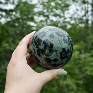 Natural Kambaba Jasper <b>Crystal</b> <b>Sphere</b> Polished Gemstone Ball Healing Stone Home Decor Meditation Reiki Gift Display - Product Image 1