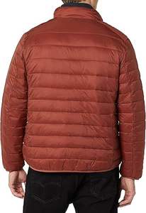 Nouveautés Vestes doudounes pour la saison d'hiver Parka rembourrée OEM Vestes bouffantes pour hommes à fermeture éclair pour sports d'extérieur Légères avec logo personnalisé - Product Image 3