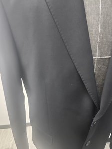 Veste <span class=keywords><strong>de</strong></span> luxe NAYIJI pour homme, nouvelle collection, bleue, à col plat, idéale pour le quotidien et les occasions formelles, motif à carreaux. - Product Image 3