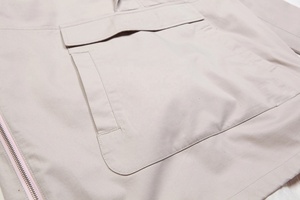 Tissu léger respirant Ripstop coupe-vent coupe-vent veste de course haute qualité Anorak veste hommes - Product Image 4