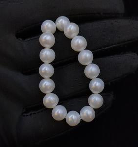 ลูกปัดมุกน้ำจืดธรรมชาติคุณภาพเยี่ยม ยี่ห้อ Lustre ขนาด 15 นิ้ว 8 มม. รูปทรงกลมเรียบ ผ่านการรับรองโดยบุคคลที่สาม สำหรับทำเครื่องประดับ - Product Image 4