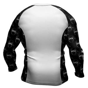 Camiseta de Compresión de Manga Larga para Hombre, Transpirable, Antibacteriana, Lisa, UPF 50, Protección Solar, Servicios OEM de Moda Urbana 2026 - Product Image 3