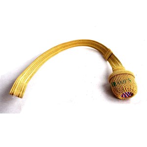 OEM-nudos de punto de sable dorado con cordón dorado, uniforme, venta al por mayor, nudos de alambre de sable paquistaní - Product Image 4