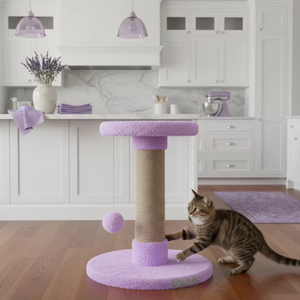 Griffoir pour chats Amistar Lilac Cloud de haute qualité, adapté à toutes les races et tailles de chats. - Product Image 1